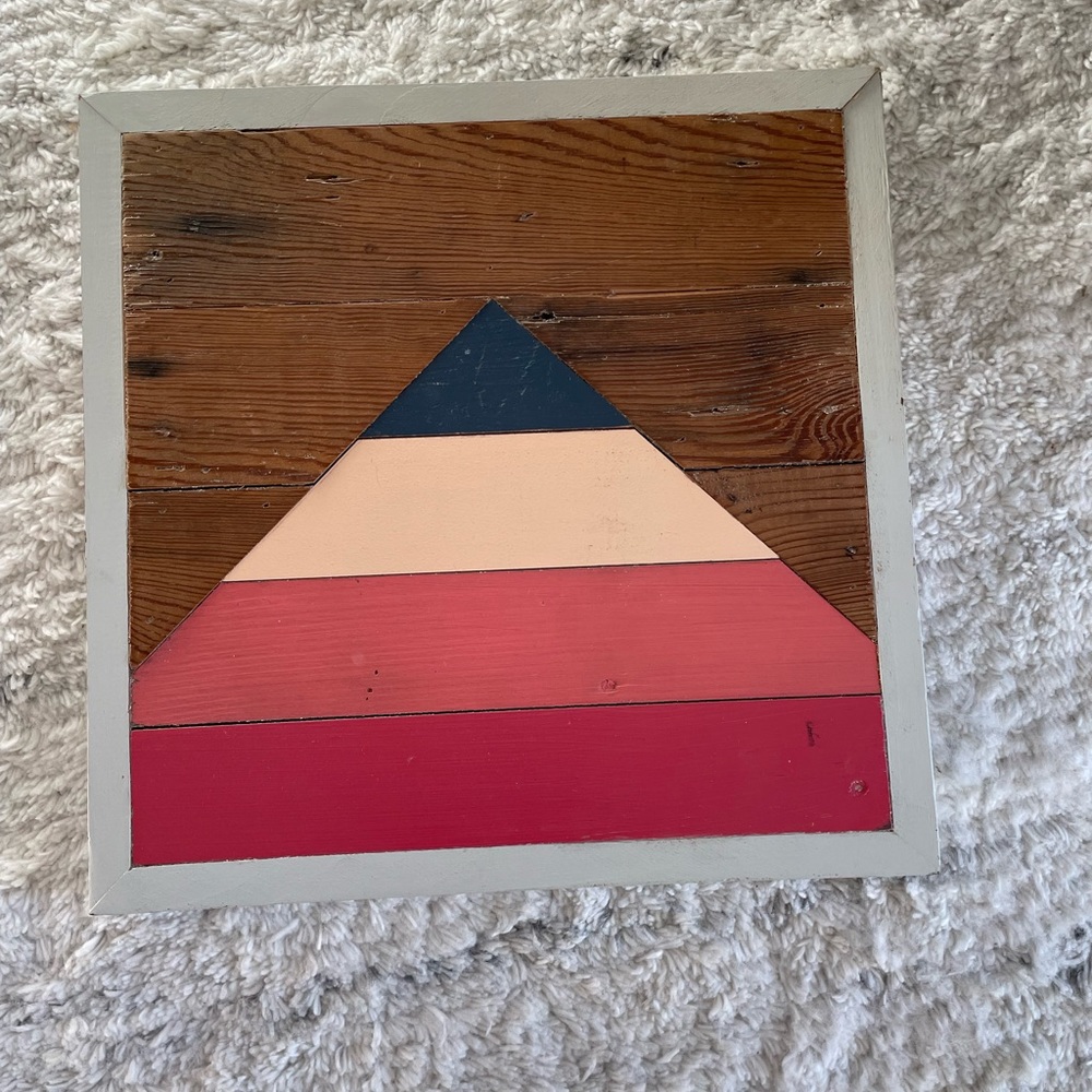Wooden wall art